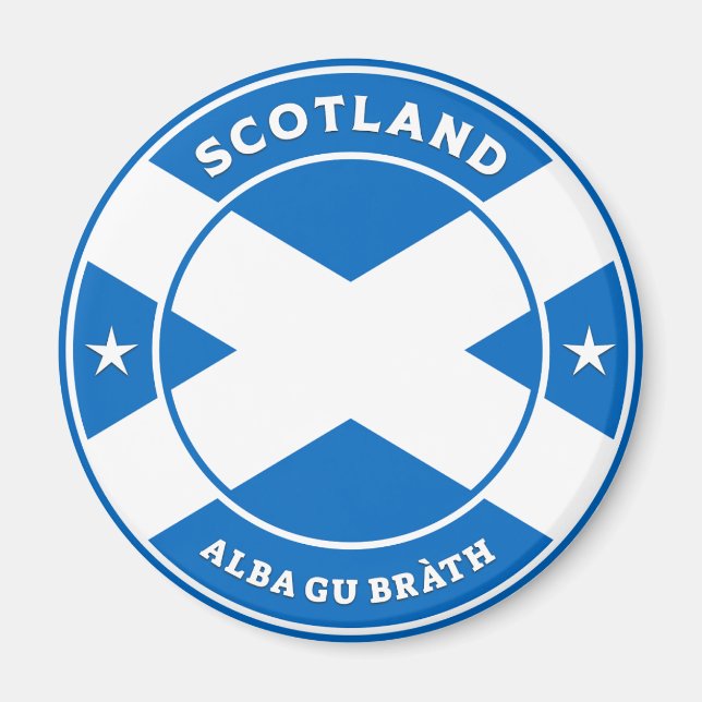 Scotland Forever Magnet (Front)