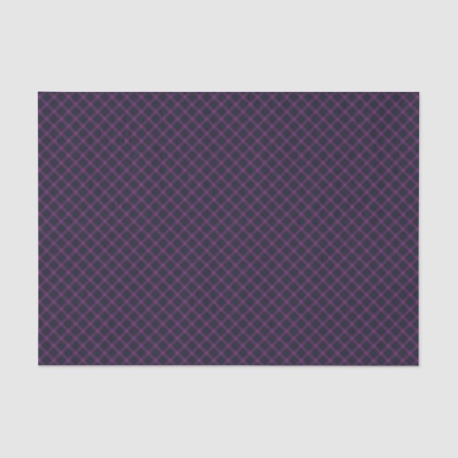 Scotland Forever Tartan Plaid Pattern Tissue Paper (Front)
