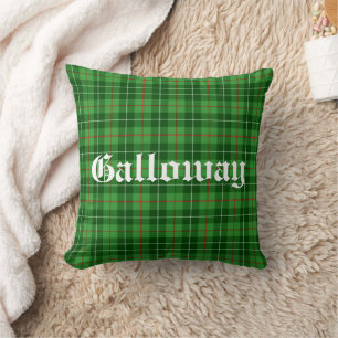 Scotland Galloway District Tartan Personalised Cushion