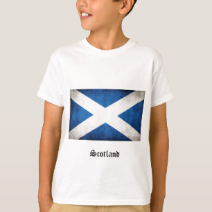 Scotland Grunge Flag T-Shirt