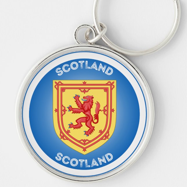 Scotland Heritage Emblem Key Ring (Front)