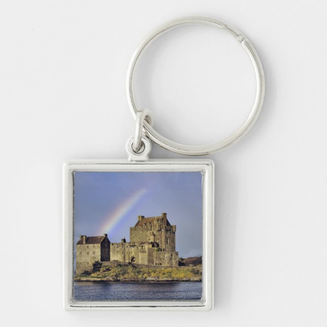 Scotland, Highland, Wester Ross, Eilean Donan Key Ring (Front)