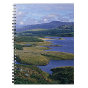 Scotland, Highland, Wester Ross, Loch Garry. An Spiral Notebook