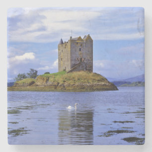 Scotland, Highland, Wester Ross, Loch Linnhe. A Stone Coaster