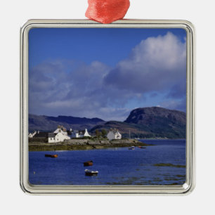 Scotland, Highland, Wester Ross, Plockton. Metal Tree Decoration