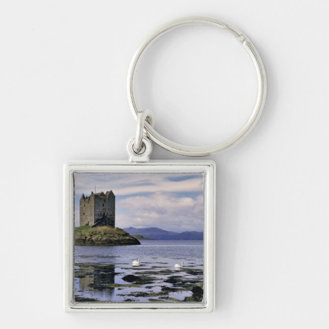 Scotland, Highland, Wester Ross, Stalker Key Ring (Front)