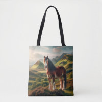 Scotland highlands Clydesdale horse