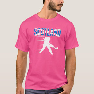 Scotland Ice Hockey Fans  Scottish Hockey Team Sup T-Shirt