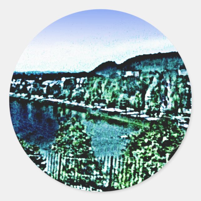 Scotland Inverness Building jGibney The Museum Zaz Classic Round Sticker (Front)