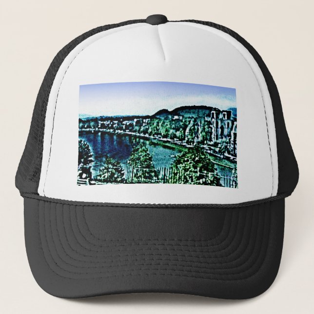 Scotland Inverness Building jGibney The Museum Zaz Trucker Hat (Front)