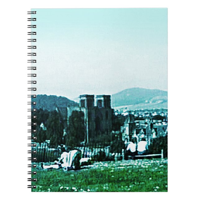 Scotland Inverness Castle Art snap-38784  jGibney Spiral Notebook (Front)