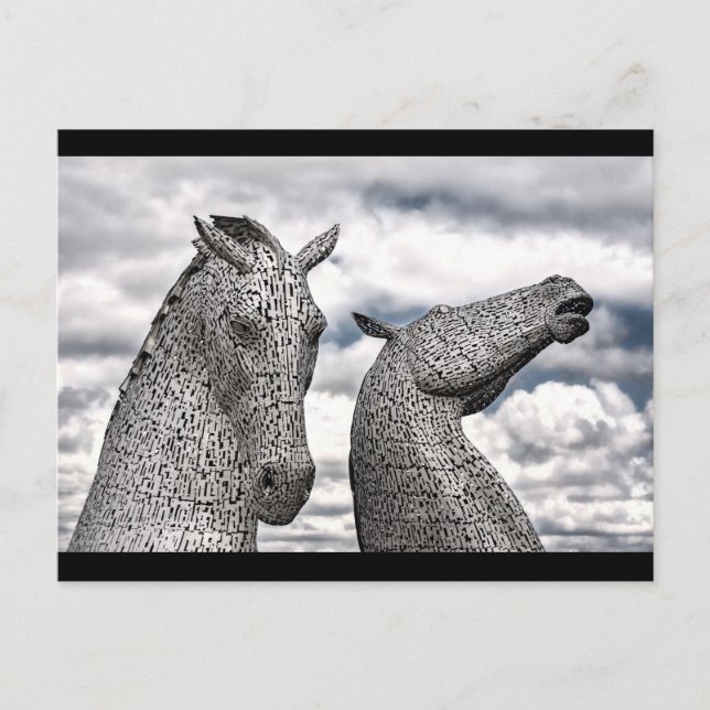 scotland kelpies postcard (Front)