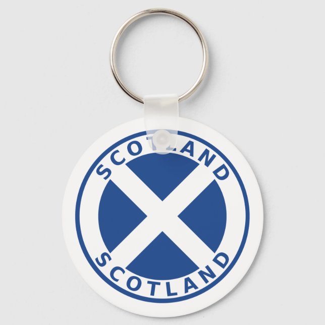 Scotland Key Ring (Front)