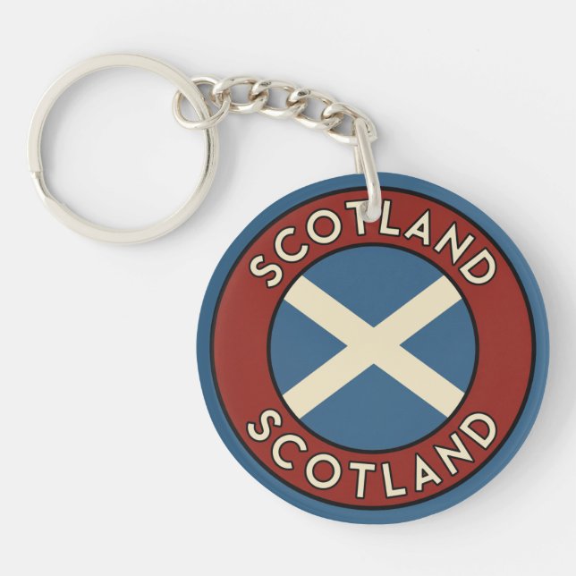 Scotland Key Ring (Front)