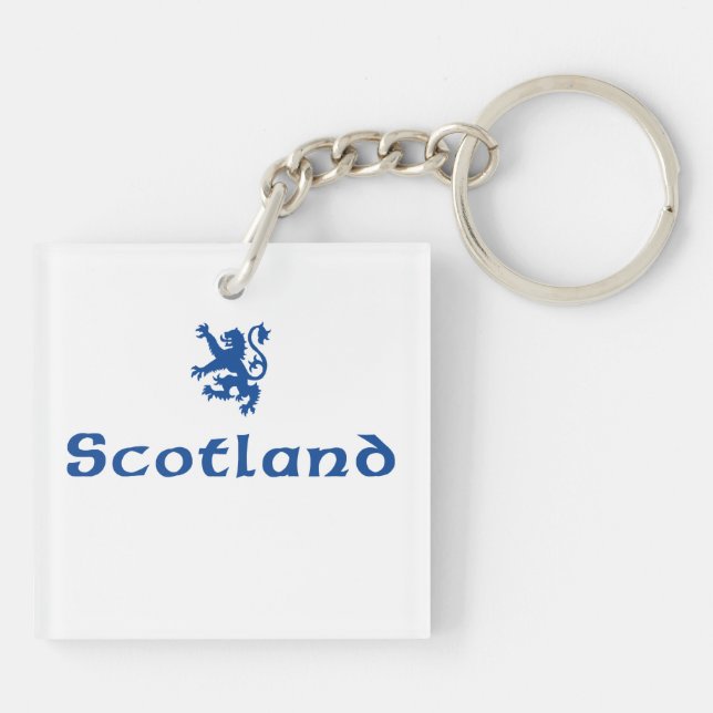 Scotland Key Ring (Back)