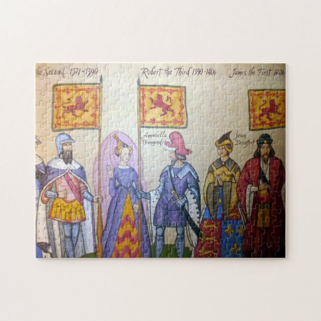 scotland kings jigsaw puzzle (Horizontal)