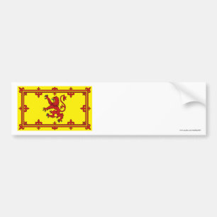 Scotland Lion Flag Bumper Sticker