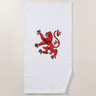 Scotland Lion Rampant Beach Towel