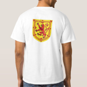Scotland Lion Rampant Coat Of Arms T-Shirt
