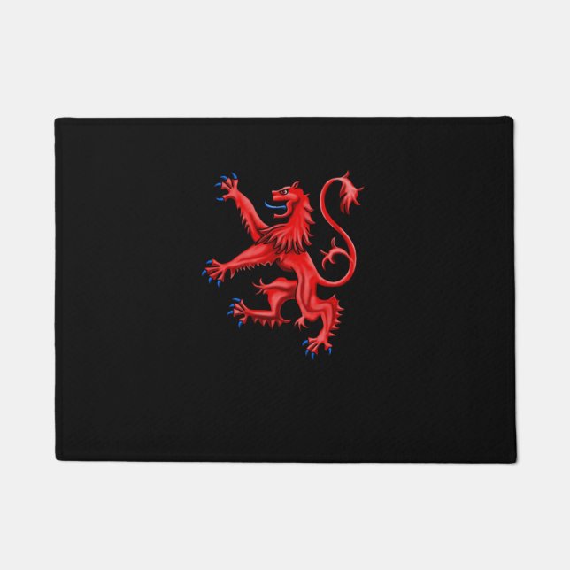 Scotland Lion Rampant Doormat (Front)