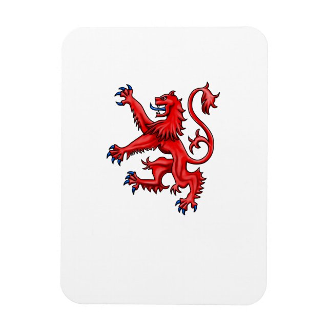 Scotland Lion Rampant Magnet (Vertical)