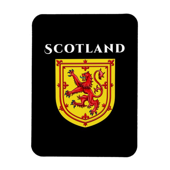 Scotland Lion Rampant Magnet (Vertical)
