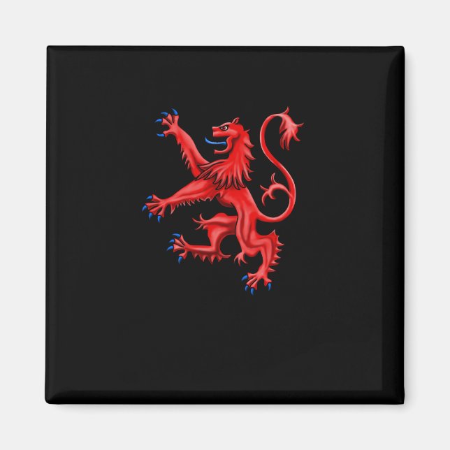 Scotland Lion Rampant Magnet (Front)