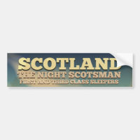 Scotland Locomotive Travel Poster