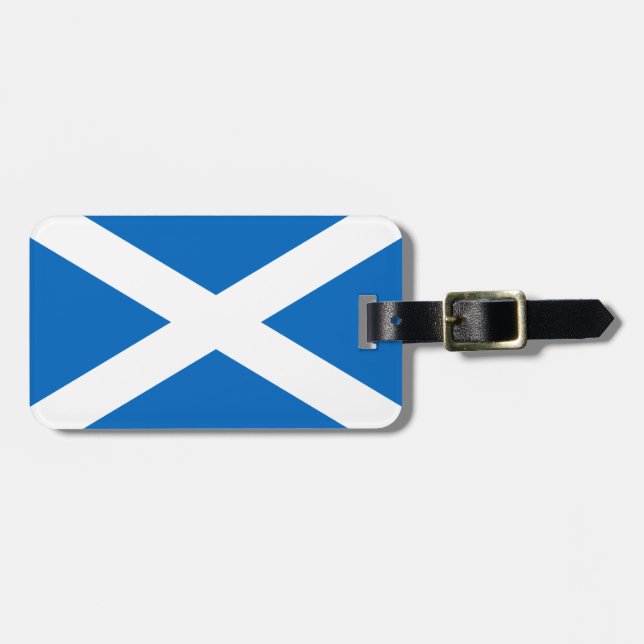 Scotland Luggage Tag (Front Horizontal)