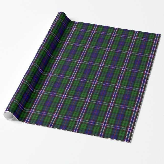Scotland National Tartan Wrapping Paper (Unrolled)