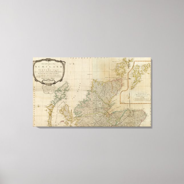 Scotland north canvas print (Front)