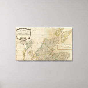 Scotland north canvas print