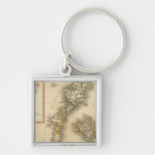 Scotland NW Key Ring