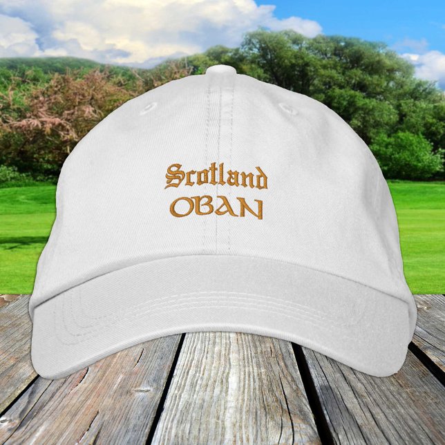 Scotland & OBAN fashion / Scottish Patriots Embroidered Hat (Creator Uploaded)