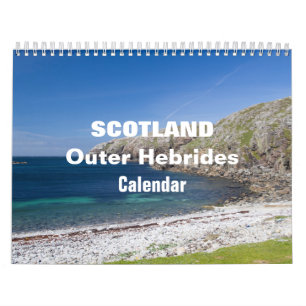 Scotland Outer Hebrides 2025 Calendar