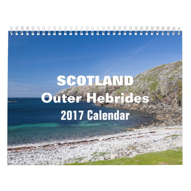 Scotland Outer Hebrides 2027 Calendar (Cover)