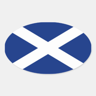 Scotland Oval Sticker
