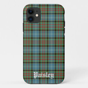 Scotland Paisley District Tartan Personalised Case-Mate iPhone Case