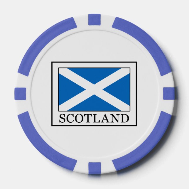 Scotland Poker Chips (Front)