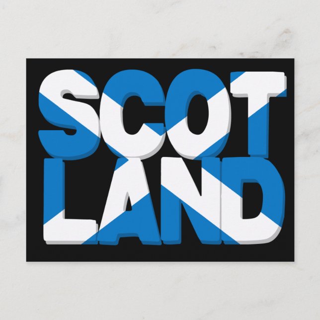 Scotland postcard (Front)