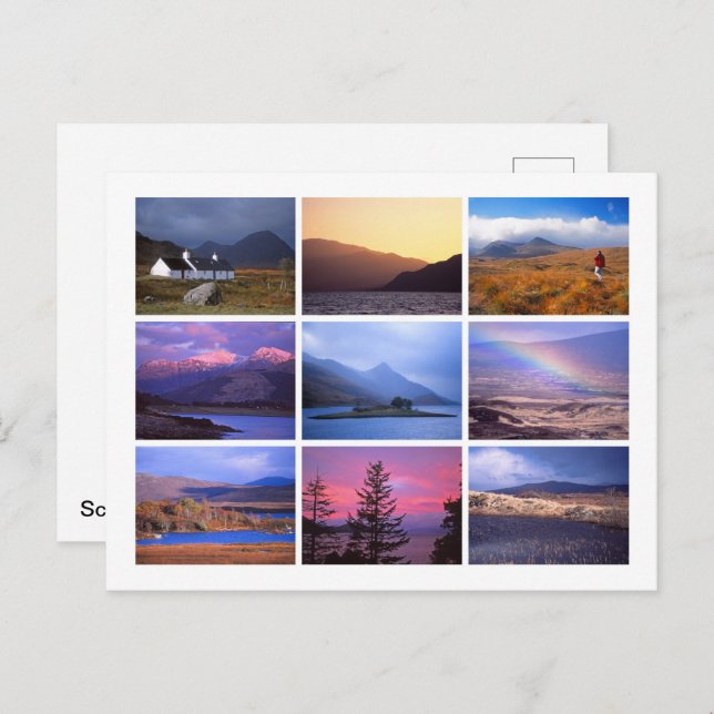 Scotland Postcard (Front/Back)