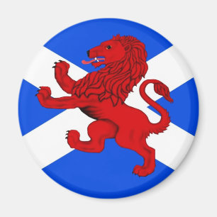 Scotland, rampant lion flag magnet