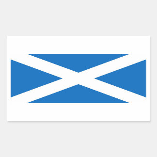 SCOTLAND RECTANGULAR STICKER