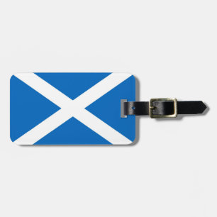 Scotland Saltire Luggage Tag
