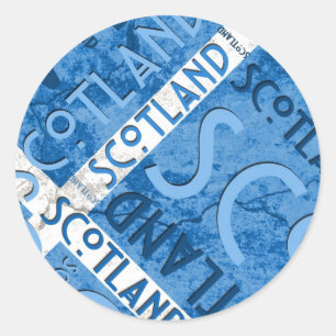 Scotland Saltire Sticker