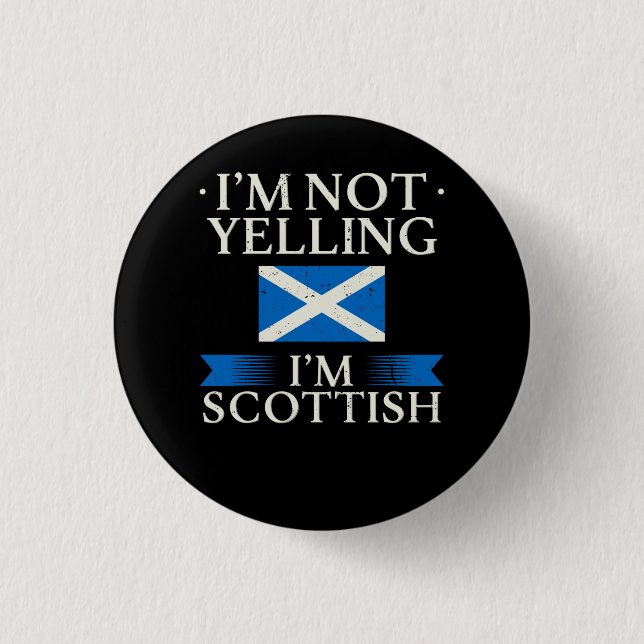 Scotland Scotland Flag 3 Cm Round Badge (Front)