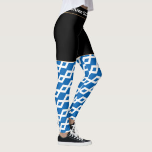 Scotland & Scottish Flag fashion travel/sport fan Leggings
