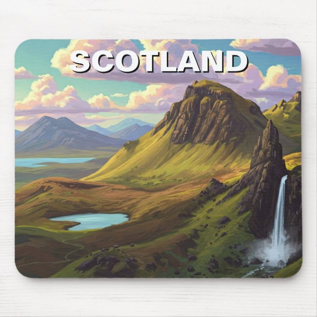 Scotland Scottish Highlands Travel Mouse Pad (Front)