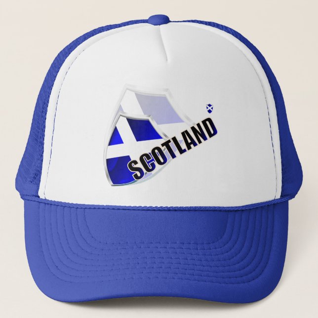 Scotland Shield Trucker Hat (Front)