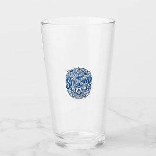Scotland Soccer 2026 Soccer Bold Country Typograph Glass